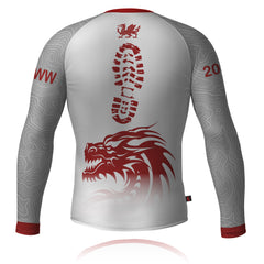Rotary Across Wales Walk 2026 - V1  Long Sleeve Tech Tee
