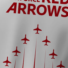Red Arrows 2025 V3 (White) - Tech Polo