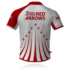 Red Arrows 2025 V3 (White) - Tech Polo