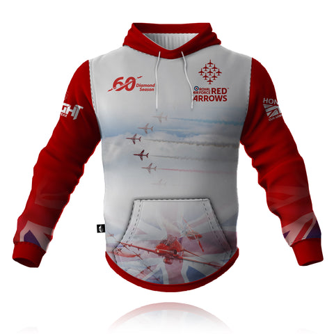 Honour Our Armed Forces - Red Arrows  (Diamond Season) - Tech Hoodie