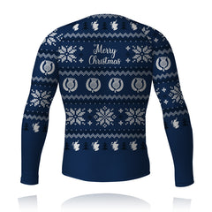 Scotland Christmas Jumper - Long Sleeve Tech Polo