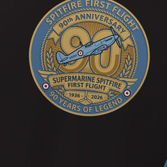 Spitfire First Flight (90 Years of Legend) - Embroidered Polo