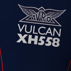 Vulcan to the Sky (Avro Vulcan XH558) - Full Zip Embroidered Hoodie