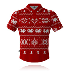 Wales Christmas Jumper - Tech Polo