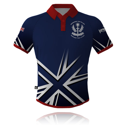 Who Dares Cares 2025 (Navy V1) - Tech Polo