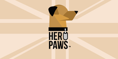 Hero Paws (Brown) - Flag