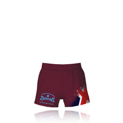 Barbarians Maroon - Rugby Shorts