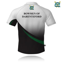 Bowmen Of Darenteford (White) - Tech Polo Left