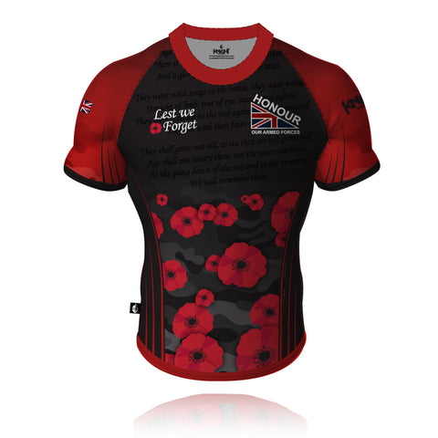 Honour Our Armed Forces 'Lest We Forget' - Rugby/Training Shirt