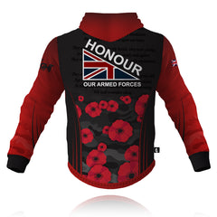 Honour Our Armed Forces 'Lest We Forget' - Tech Hoodie
