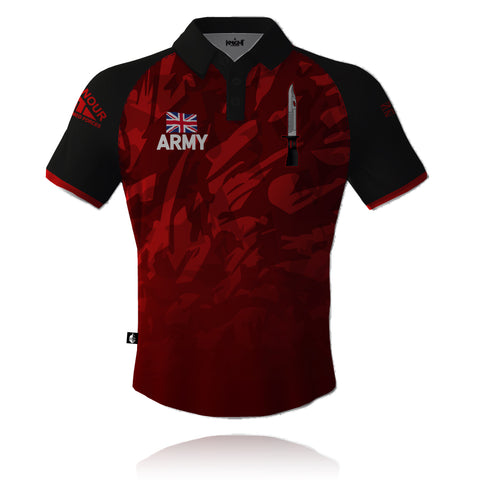 The Infantry - Honour Our Armed Forces - Tech Polo