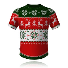 Christmas Jumper Red/Green - Tech Tee