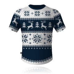 Christmas Jumper Navy/White - Tech Tee