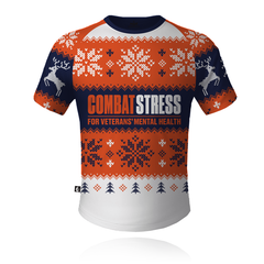 Combat Stress Christmas Jumper - Tech Tee