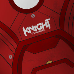 Knight Sportswear 'Red Steel' - Rugby/Training Shirt