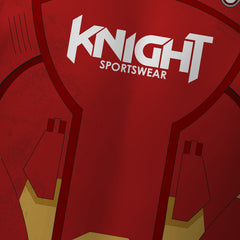 Knight Sportswear 'Red Steel' - Cycling Shirt