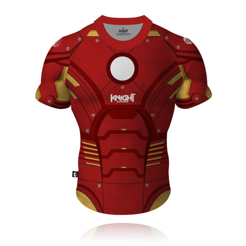 Knight Sportswear 'Red Steel' - Rugby/Training Shirt