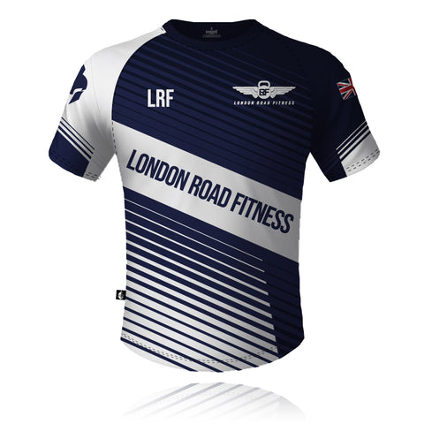 London Road Fitness V2 Navy - Tech Tee