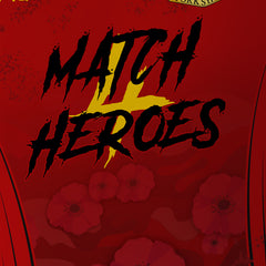 Match 4 Heroes - Army Vets - Football Shirt