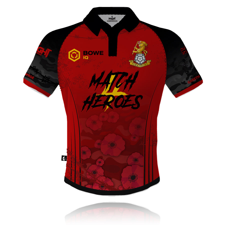 Match 4 Heroes - Army Vets - Football Shirt