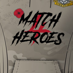 Match 4 Heroes (Sand) - Tech Hoodie