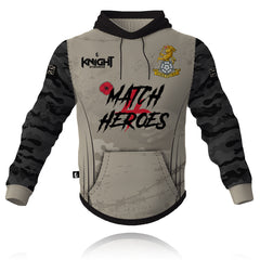 Match 4 Heroes (Sand) - Tech Hoodie