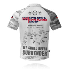 RNRMC Operation Dynamo White/Grey - Polo Shirt