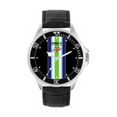 SAMA 82 Falklands Veterans - Leather Strap 42mm Bezel Watch