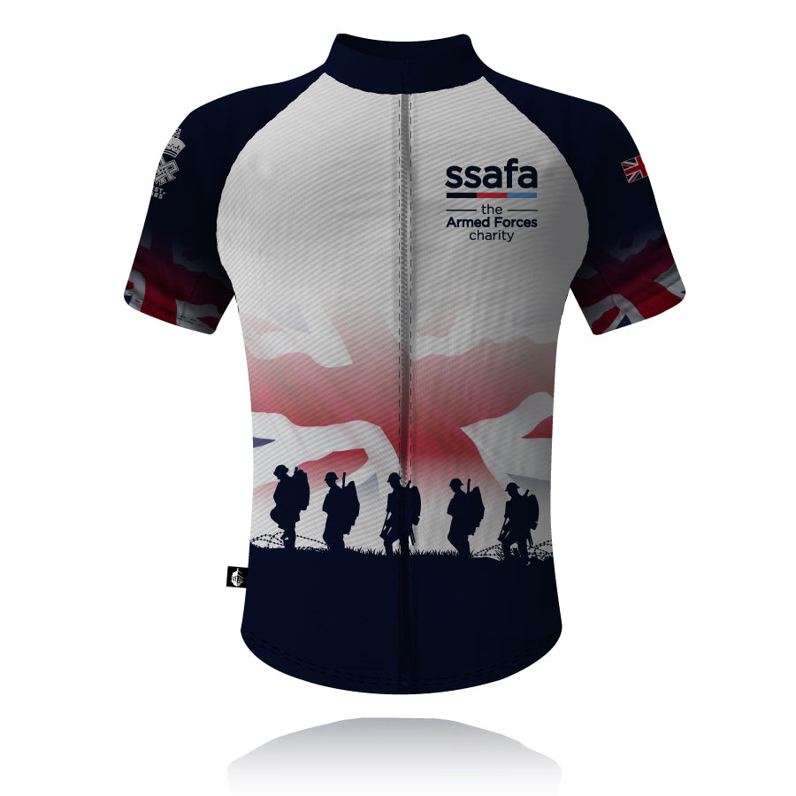 SSAFA, the Armed Forces charity - Lest We Forget - Cycling Shirt