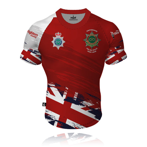 Staffordshire Fire & Rescue/Police - Rugby Union Rugby Shirt