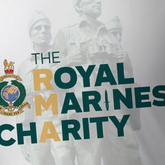 The Royal Marines Charity V1 2021 White - Tech Tee